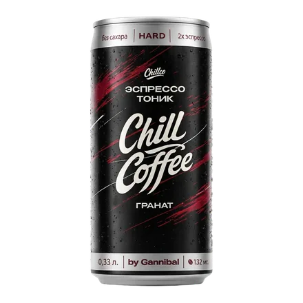 Банка Chill Coffee, вкус «Гранат»