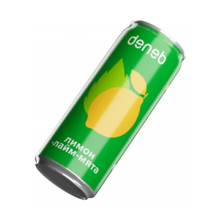 Банка Gold, вкус «Лимон-лайм мята», 0,33 л